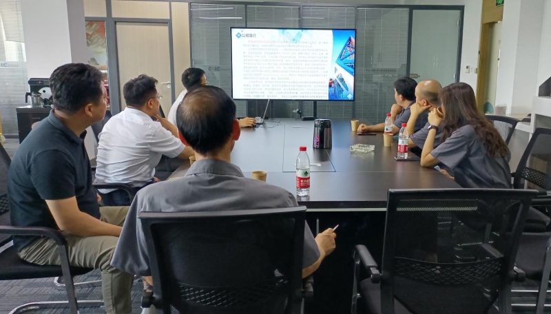 熱烈歡迎中鋼耐火材料研究院模具廠領(lǐng)導(dǎo)蒞臨指導(dǎo)交流
